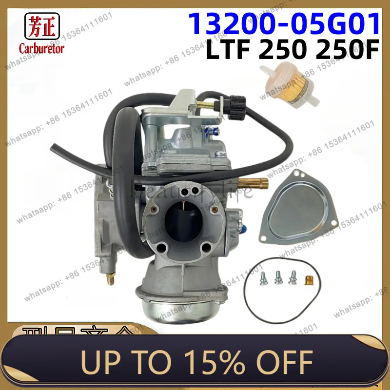 LS13200-05G01 Motorcycle Carburetor for LTF 250 250F Ozark 02-09