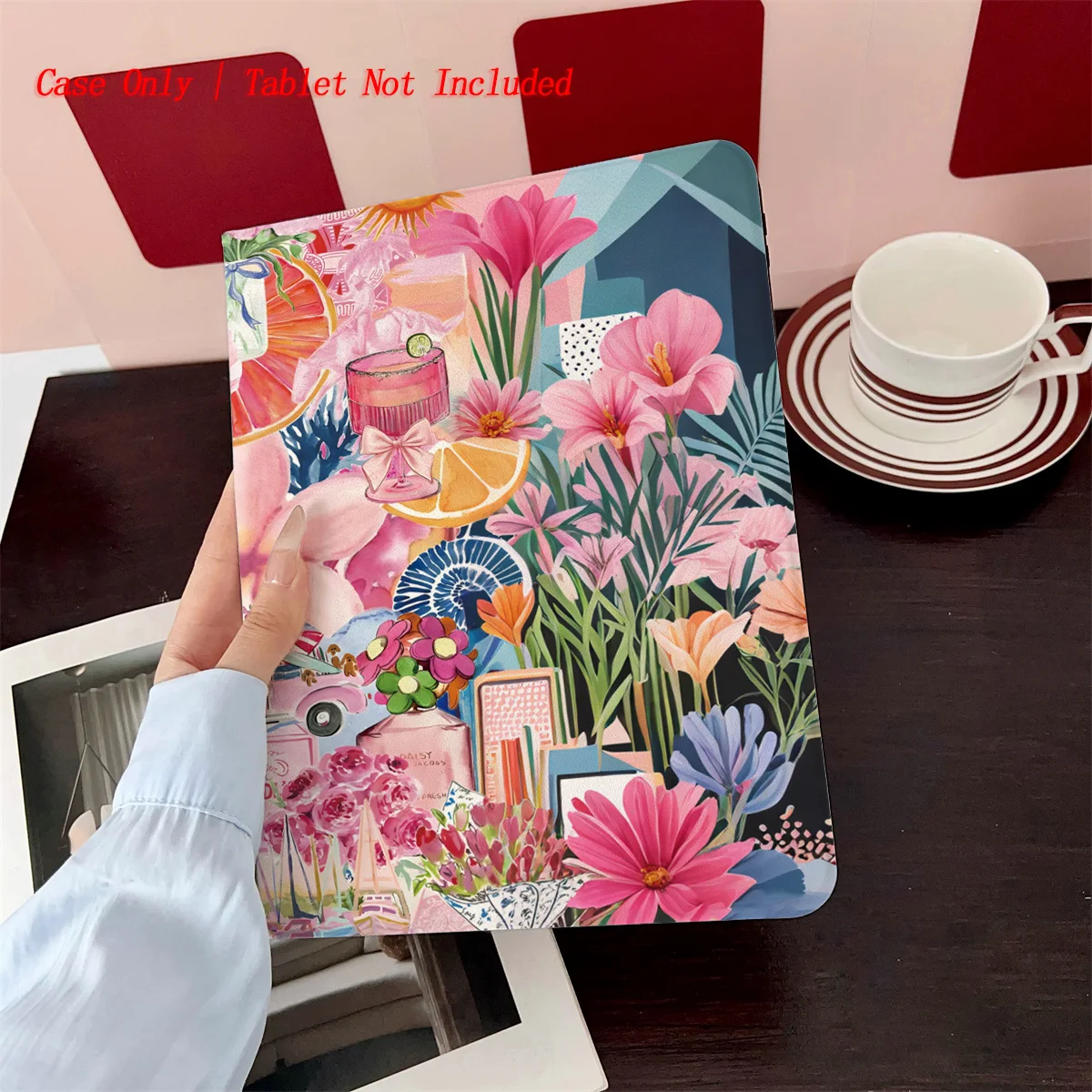 

2025 Chic Vibrant Painted Multi-Pattern iPad Case For Apple iPad Pro 11/12.9 Air 5 Mini 5 8th Gen Fashion Cover