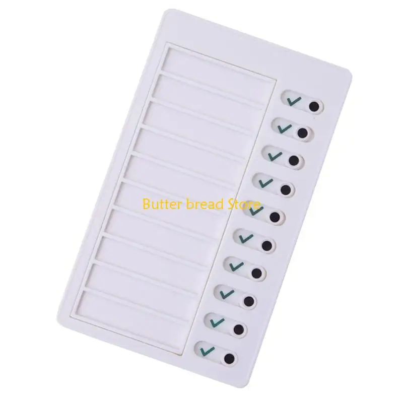 Tabla rutina diaria W89C para niños Junta gestión del para programación tareas diarias