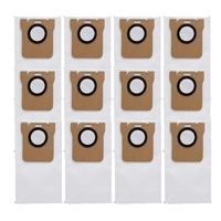 PROMOTION! 12 Pcs Dust Bag For Xiaomi Mijia Omni 1S X10+ Robot Vacuum Cleaner Replacement Accessories