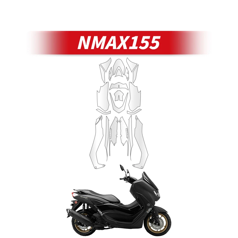 

Используется для YAMAHA NMAX155 2022 лет Защитная пленка для мотоцикла, велосипедные аксессуары, прозрачные защитные наклейки, наборы