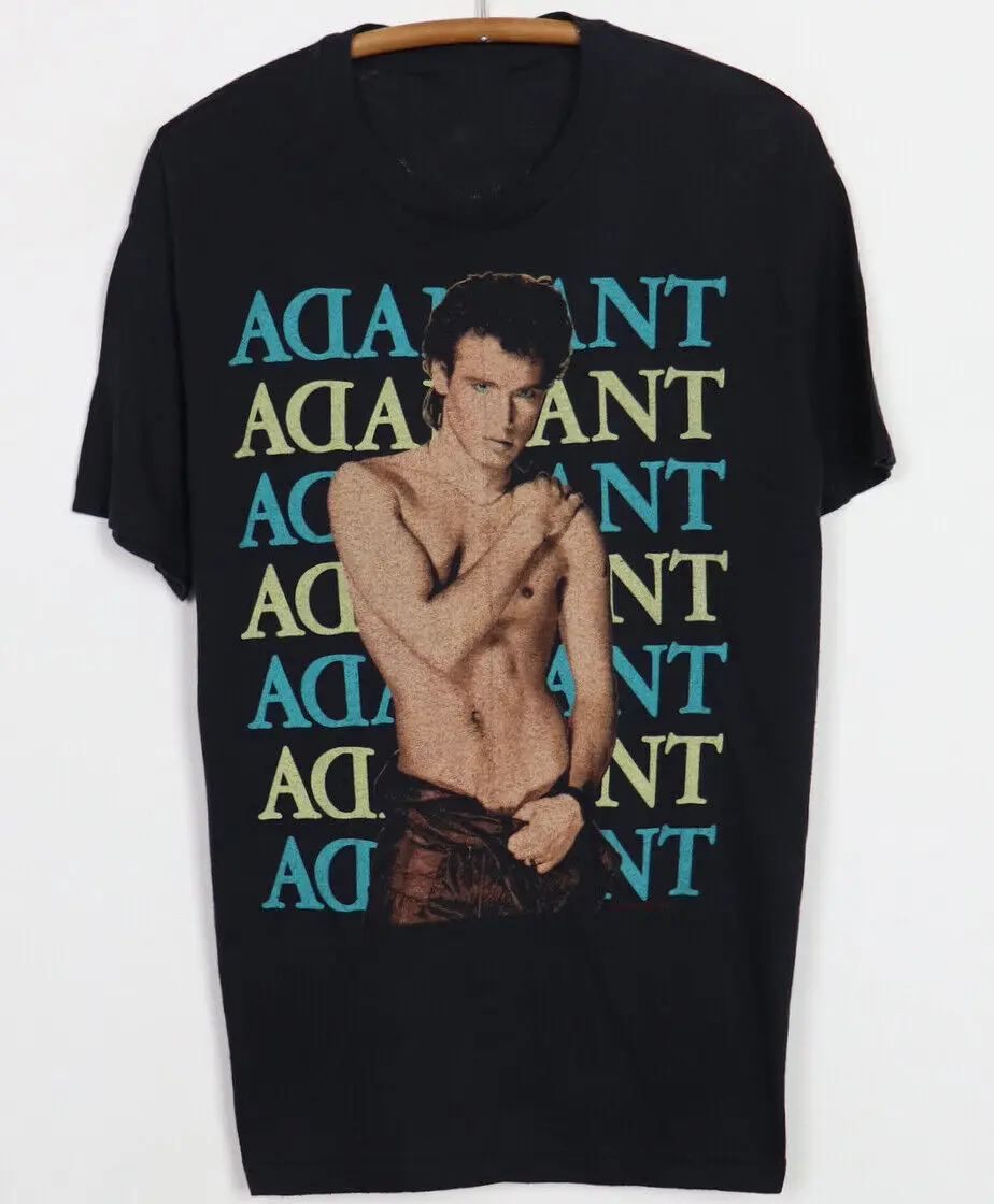 

Inspired Adam Ant Strip Tour 1984 Short Sleeve Black All Size Unisex Shirt AG017