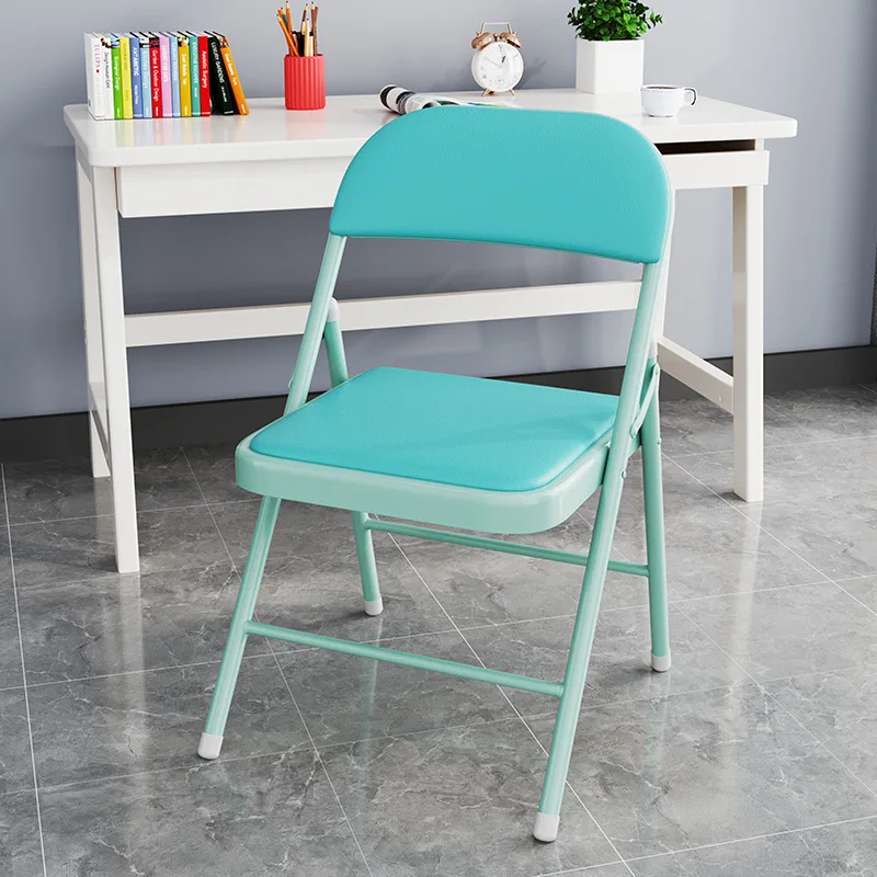 Outdoor Event Wedding Conference Office Metal Steel Fabric White Color Folding Chairs