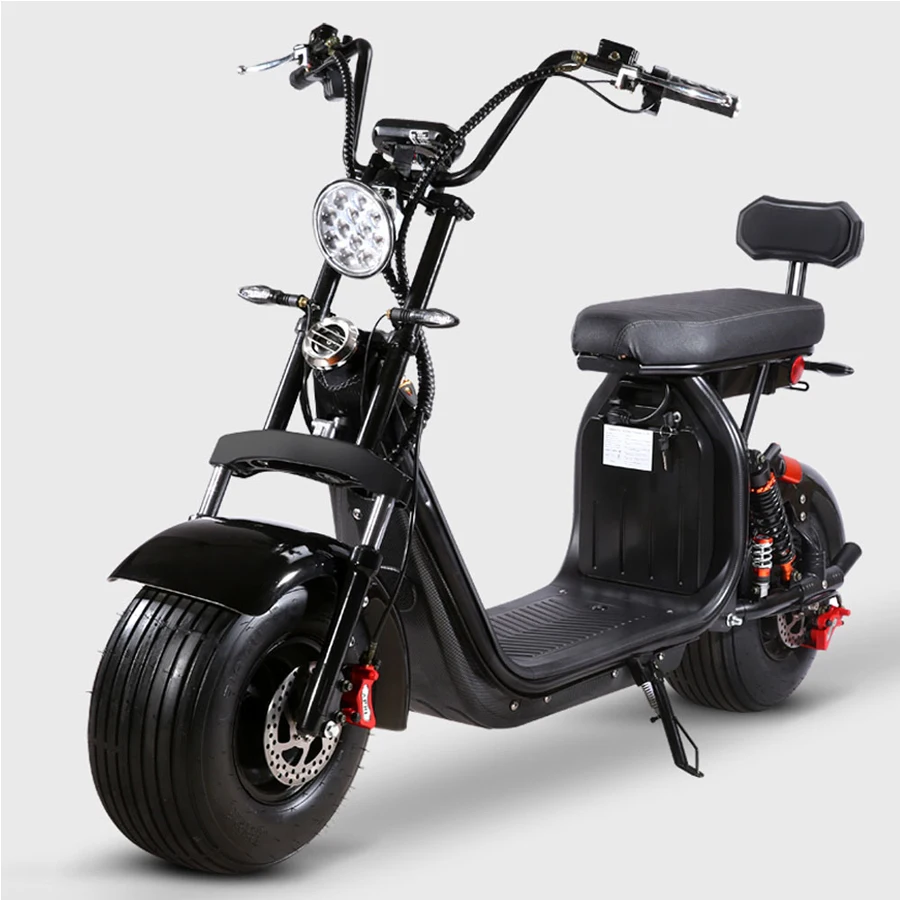 Factory Price China Simple Design City Coco Moto Fat Tire 1500/2000/3000W Electric Scooter Of Adult