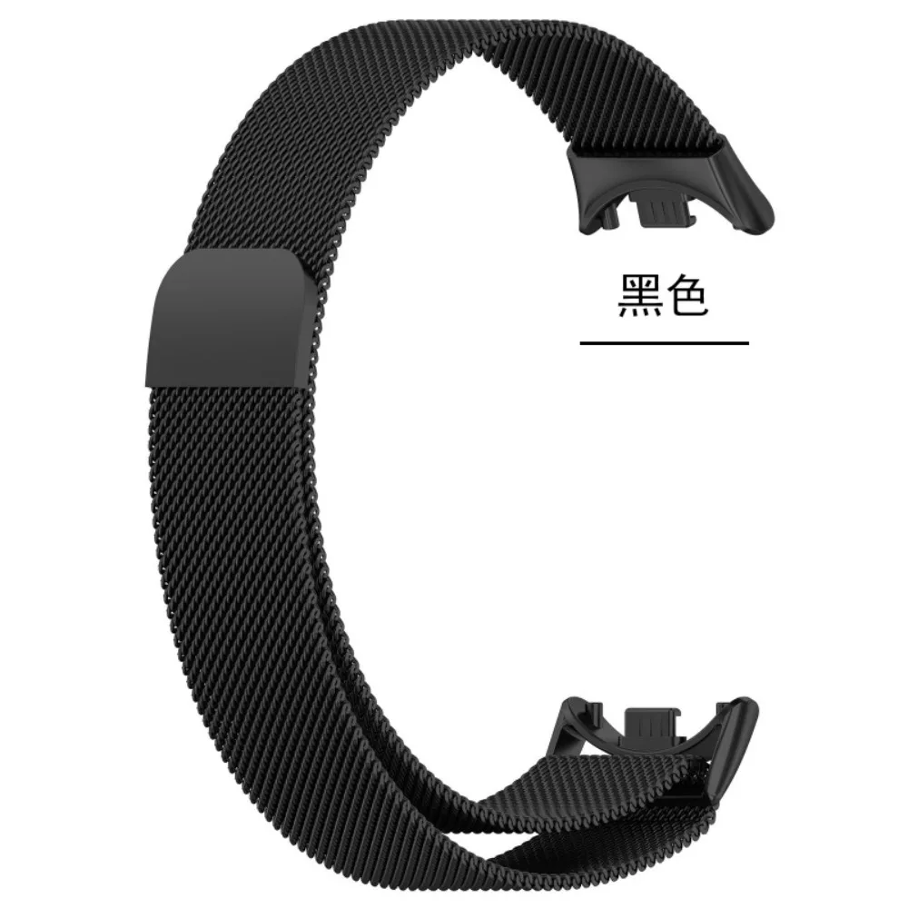 حزام حلقة مغناطيسي لشاومي Mi Band 10 العصابات ساعة ذكية سوار الفولاذ المقاوم للصدأ لملحقات حزام الساعات MiBand 9 miband 8 #5