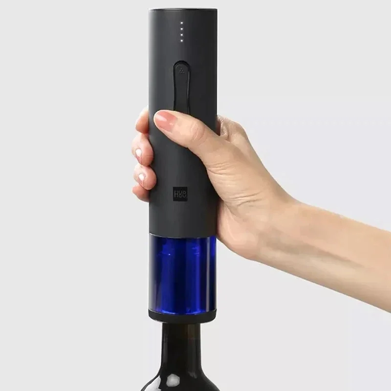 Xiaomi Huohou-abridor de botellas automático, abridores eléctricos de vino tinto, tapón, decantador rápido, sacacorchos de vino, cortador de papel