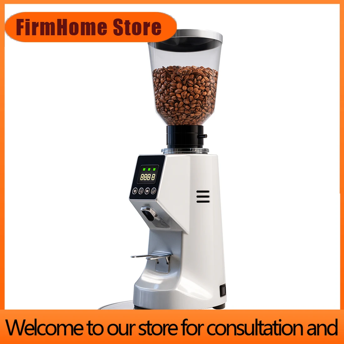 FirmHome StoreLarge The Cheapest Premium Automatic 62mm Flat Burr Turkish Coffee Bean Grinders Home Starseeker Coffee Grinder