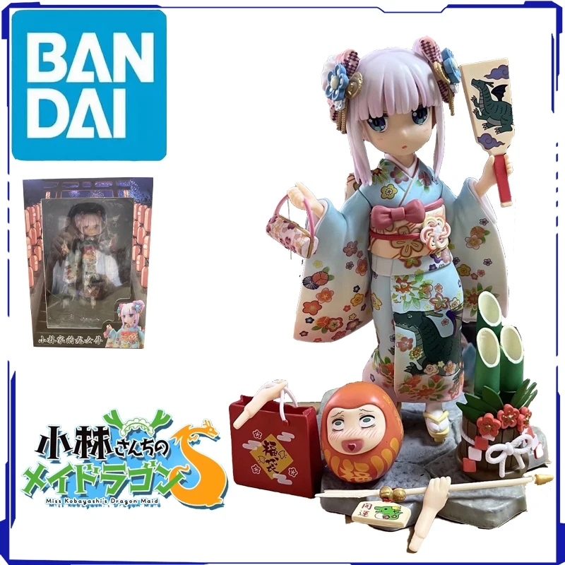 18CM The Dragon Maid of The Kobayashi Family Anime Original KannaKamui Figure Action Model Decoration Cartoon Doll  Toys Gifts