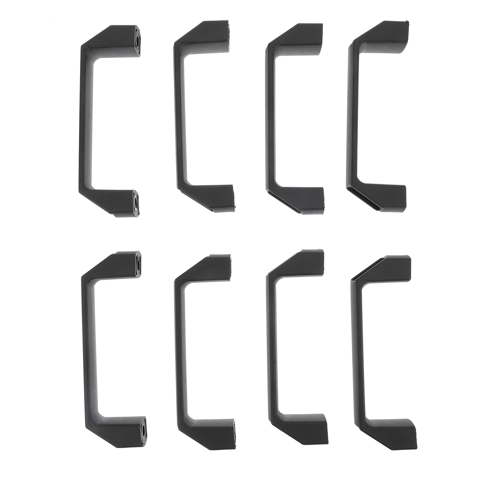 

8 Pcs Handle Door Wardrobe Pulls Sturdy Nylon Furniture Knobs Square Closet Pulls Durable Closet Chassis Hardware