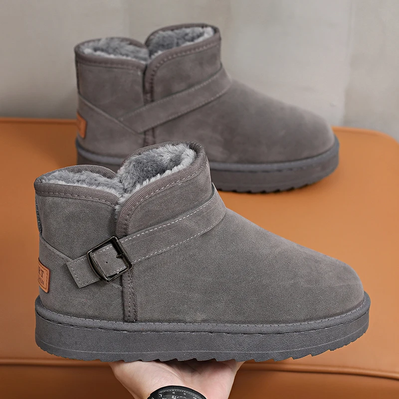 Waterproof Winter Boot - New Men's Winter Boots Warm Plush