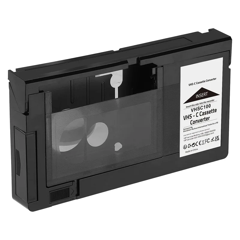 

Highly Recommended-VHSC2310 Cassette Adapter For VHS-C SVHS Camcorders JVC RCA Panasonic VHS Cassette Adapter Not For 8Mm/Minidv