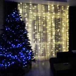3M USB LED Fairy String Curtain Lights Garland Holiday Party Decorations Wedding Birthday Bedroom Ramadan Easter Home Festoon