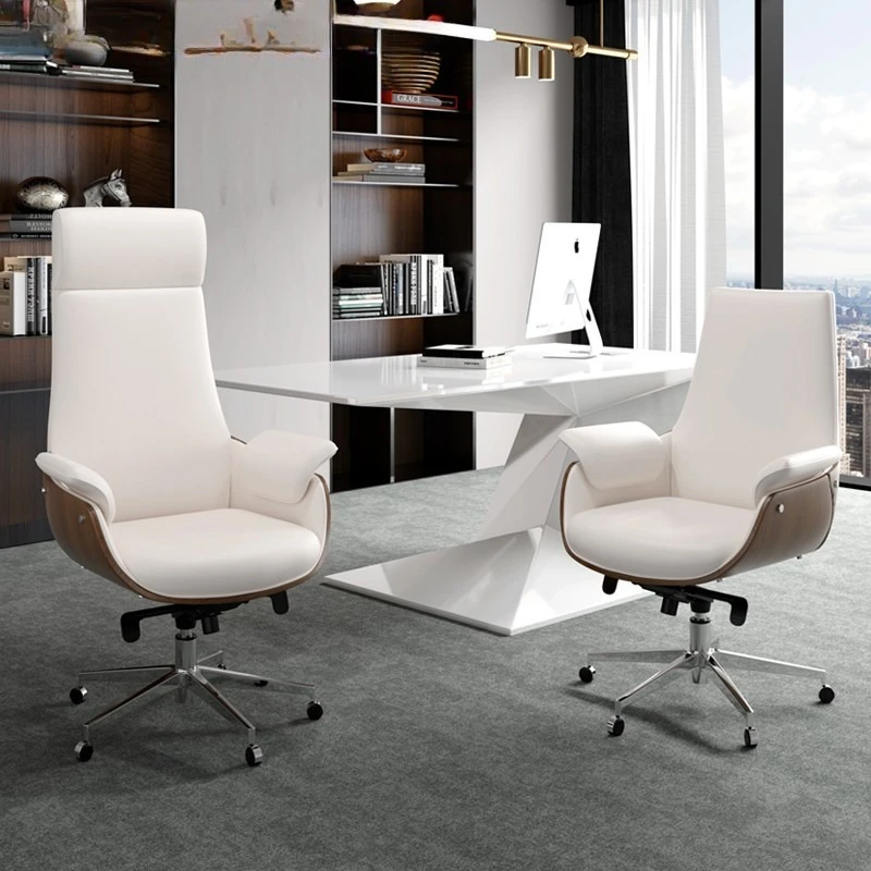Study Modern Office Chai Vanity Salon Desk Computer Office Chair Conference Backrest Reading Cheap Muebles Library Furniture