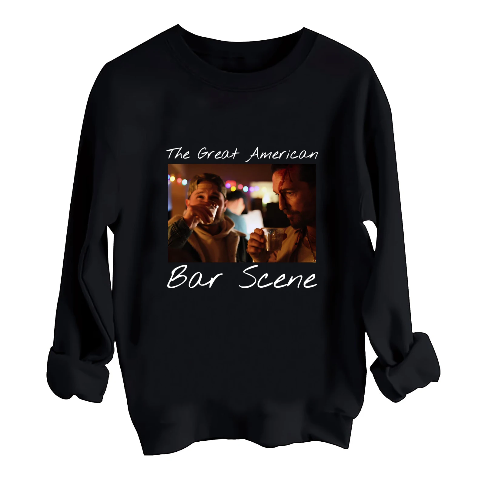 

Zach Bryan The Great American Bar Scene 2024 Spring Autumn Unisex Music Fans Gift Long Sleeve Casual O-Neck Hoodie Sweatshirt