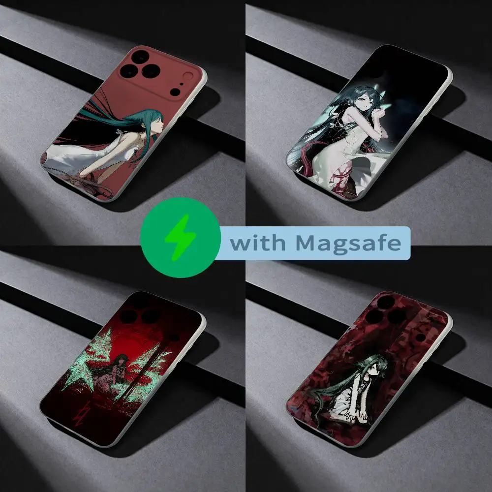 

Saya No Uta Song of Saya Phone Case For iPhone 17,16,15,14,13,12,X,XS,Pro,Max,Plus,E,Air,Mini with Magsafe Magnetic Slim Frosted