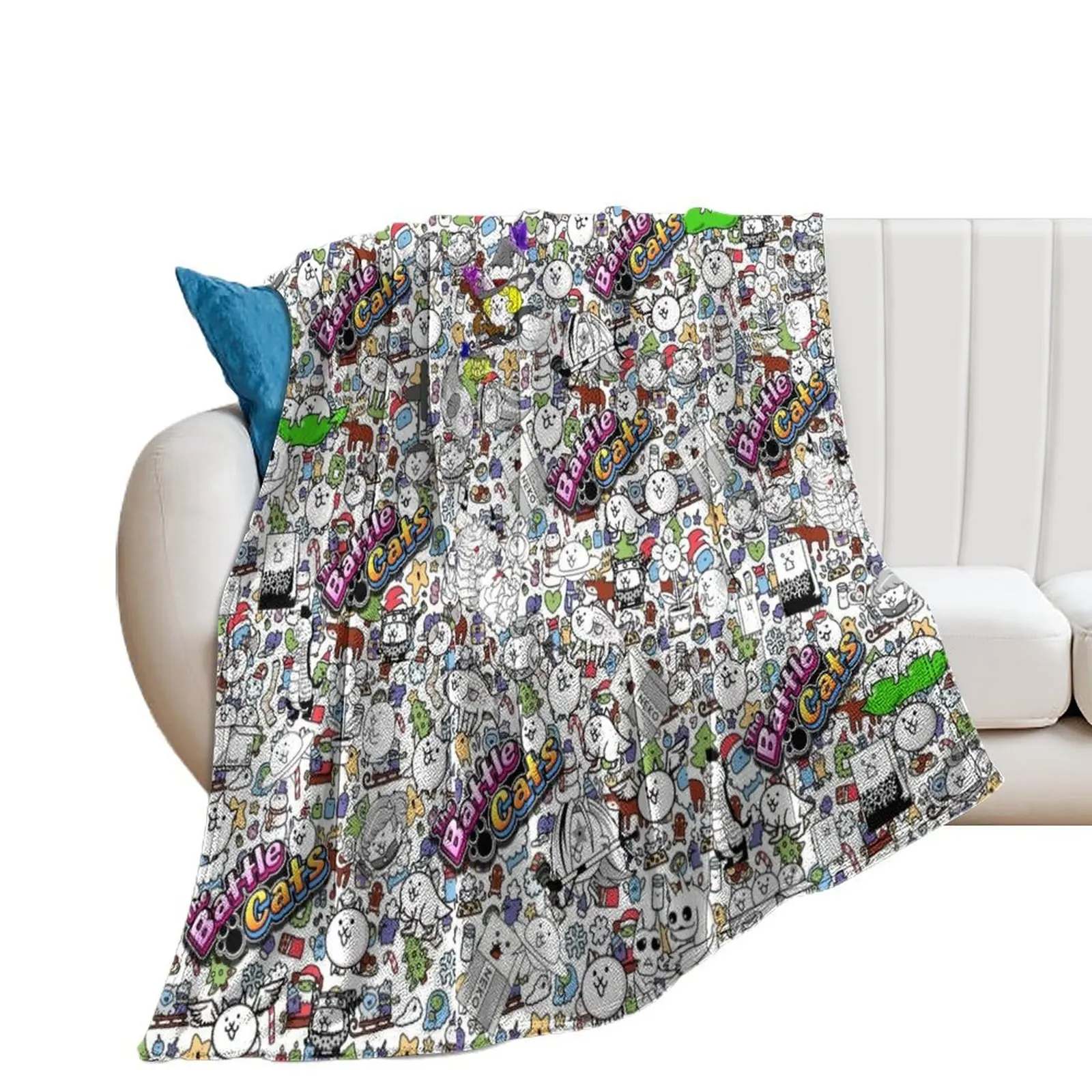 Battle Cats Throw Blanket Comforter Beautifuls Blankets