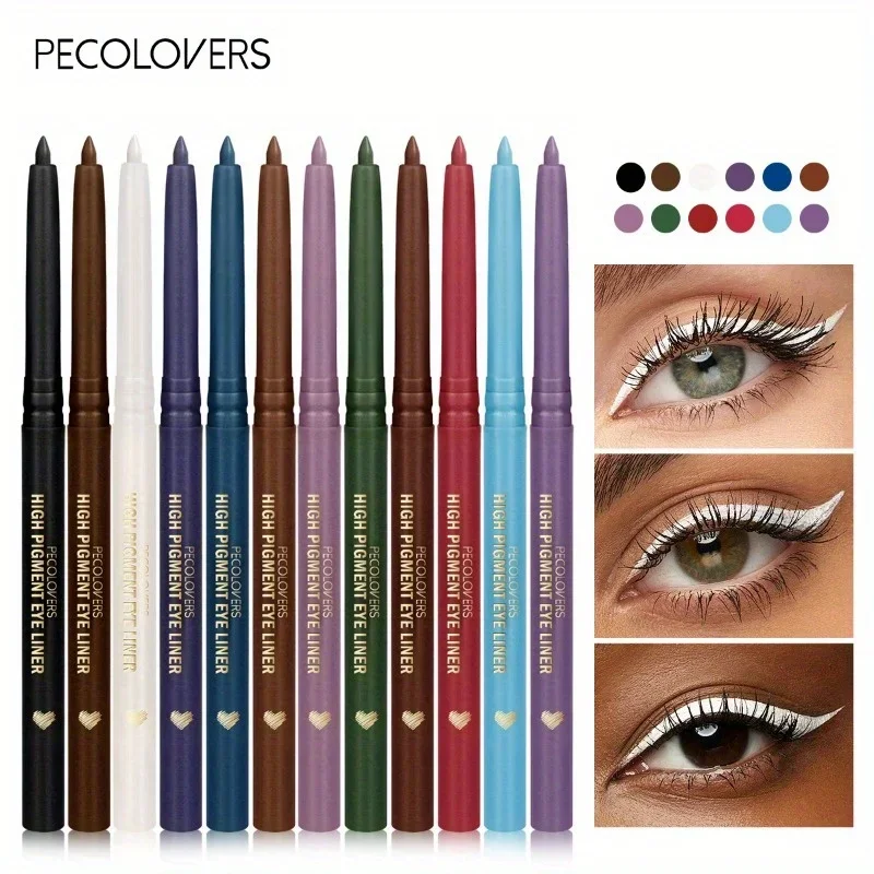 Eyeliner Gel stylo Eyeliner sans taches pour le Contour féminin de la paupière crayon lisse longue durée maquillage des yeux cosmétiques