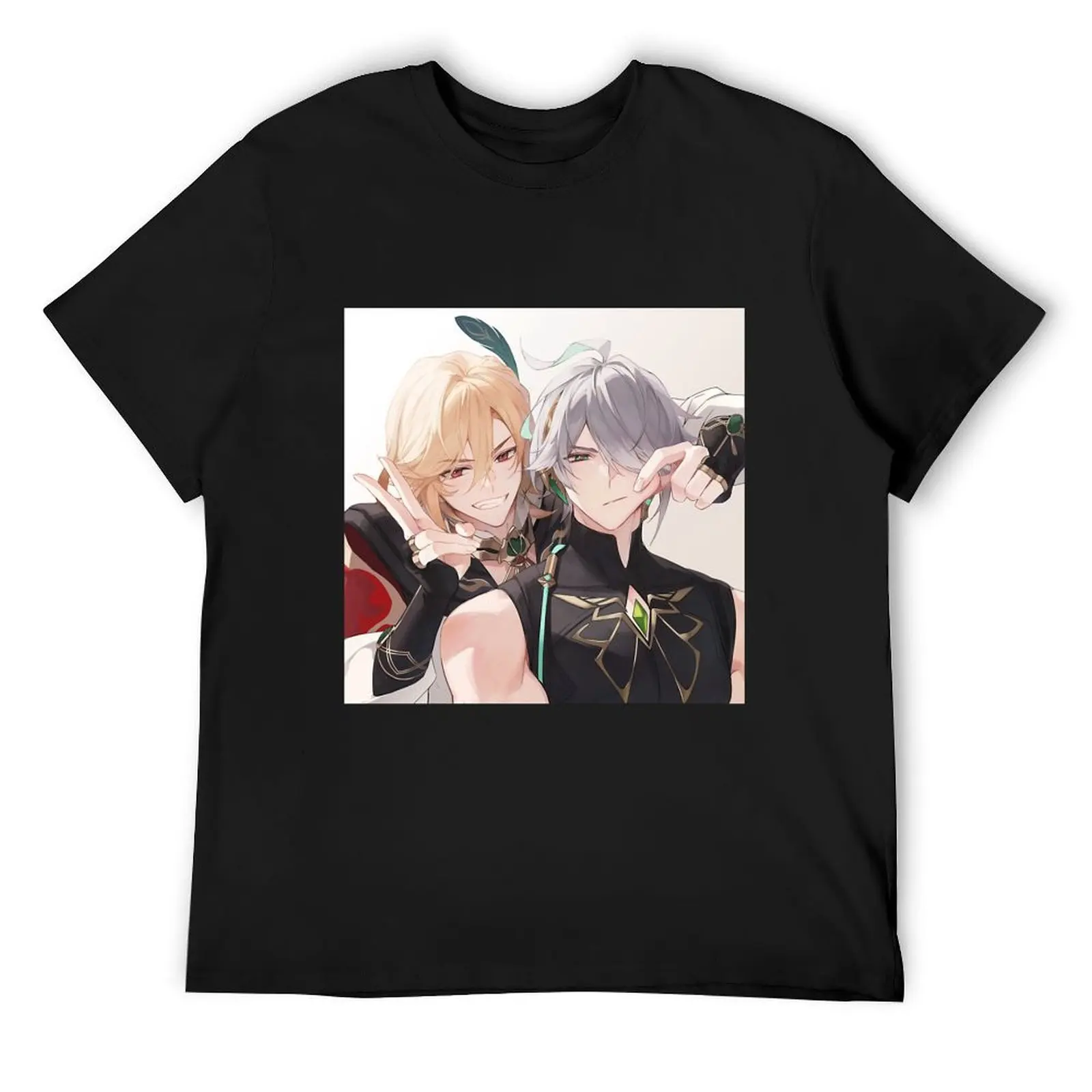 

alhaitham kaveh T-Shirt plus size tops street wear Men's t-shirts