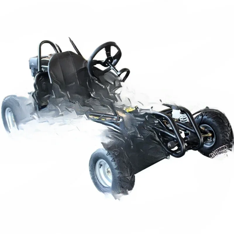 

Air-cooled Beach Go Kart, Outdoor Pedal Acceleration Karting, Heavy 270CC, 9HP