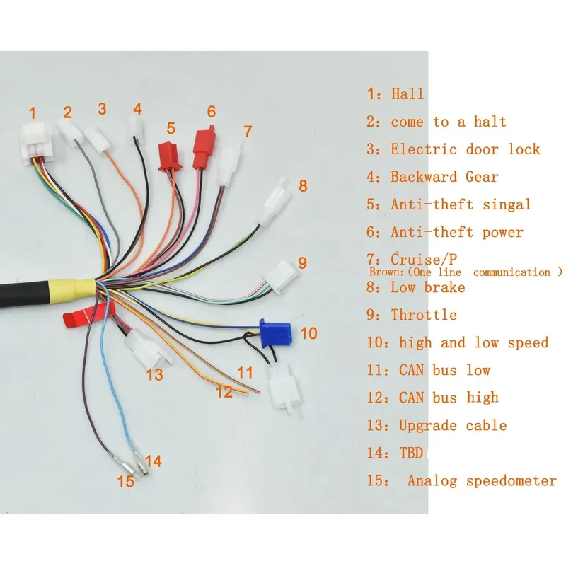 E-Motos Smart Bluetooth Tuning QS Motor 138 90H V3 Fardriver Programmable ECU Foot Drive-by-Wire Electric Bike Power System