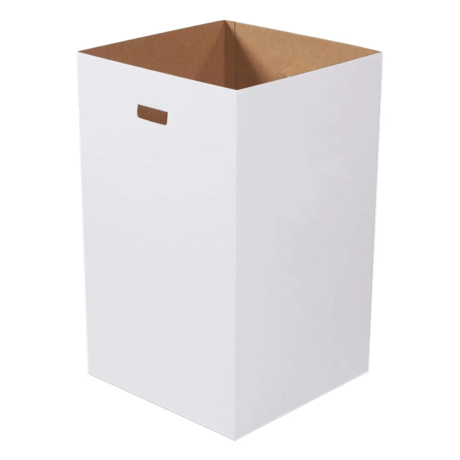 

40 Gallon 10-Pack Cardboard Trash Cans, Reusable Pop Up Garbage Boxes for Parties Outdoor Events Heavy Duty