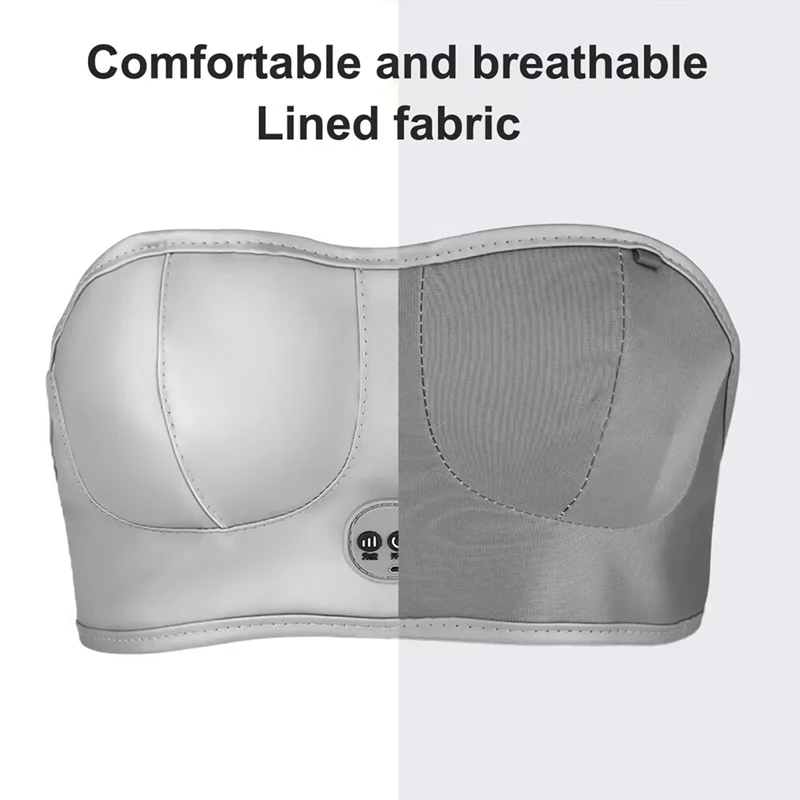 Elektrisches Brustmassagegerät BH Vibration Brustmassagegerät Brustvergrößerungsinstrument Brustheizung Stimulator Maschine