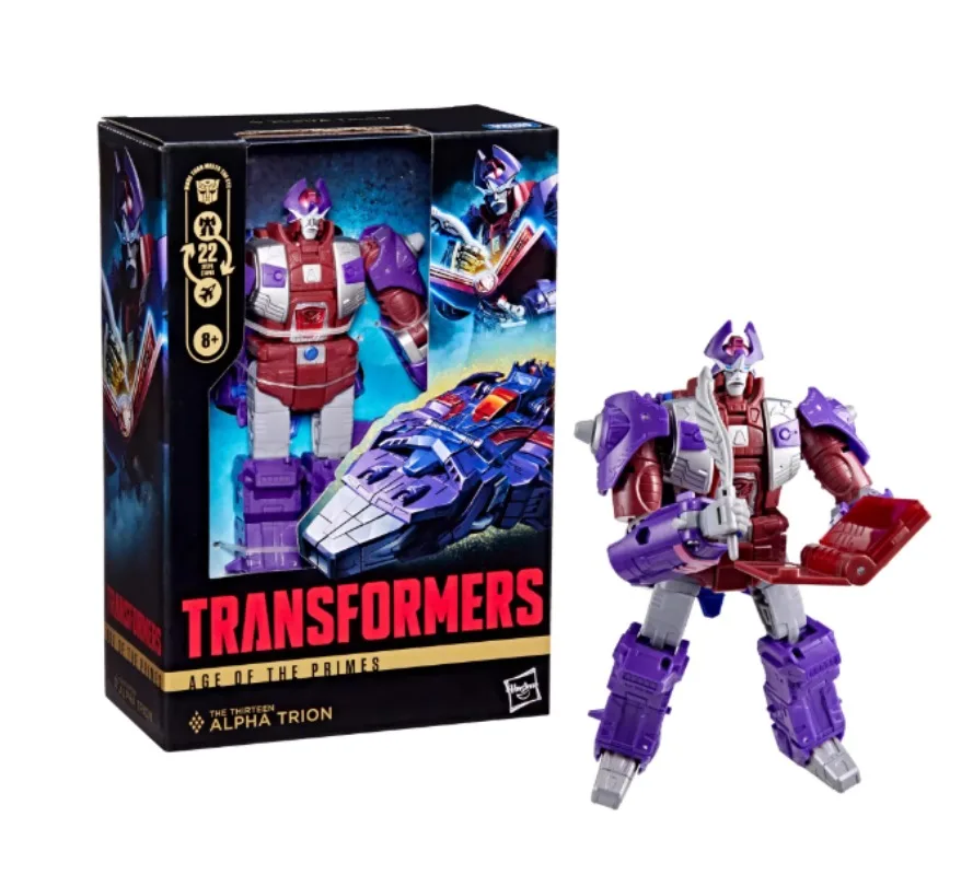 Op voorraad Getransformeerd speelgoed Age of The Primes Voyager Alpha Trion Action Figure Robot Toy Collectibles Gift Hobbie