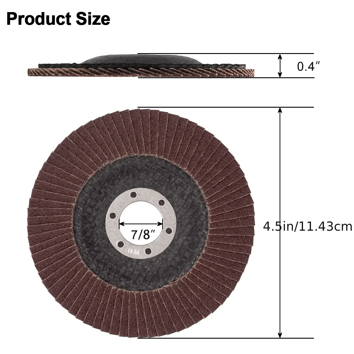 4 Inch Flap Disc 10PCS Angle Grinder Sanding Wheels Metal Stainless Steel Weld Rust Removal Polishing Disc Heavy Duty Zirconia Alumina Abrasive Grinding Wheels Rust Paint Stripping Deburring Surface Finishing Discs Home Care Tool Kit Set Plus Pro Safe