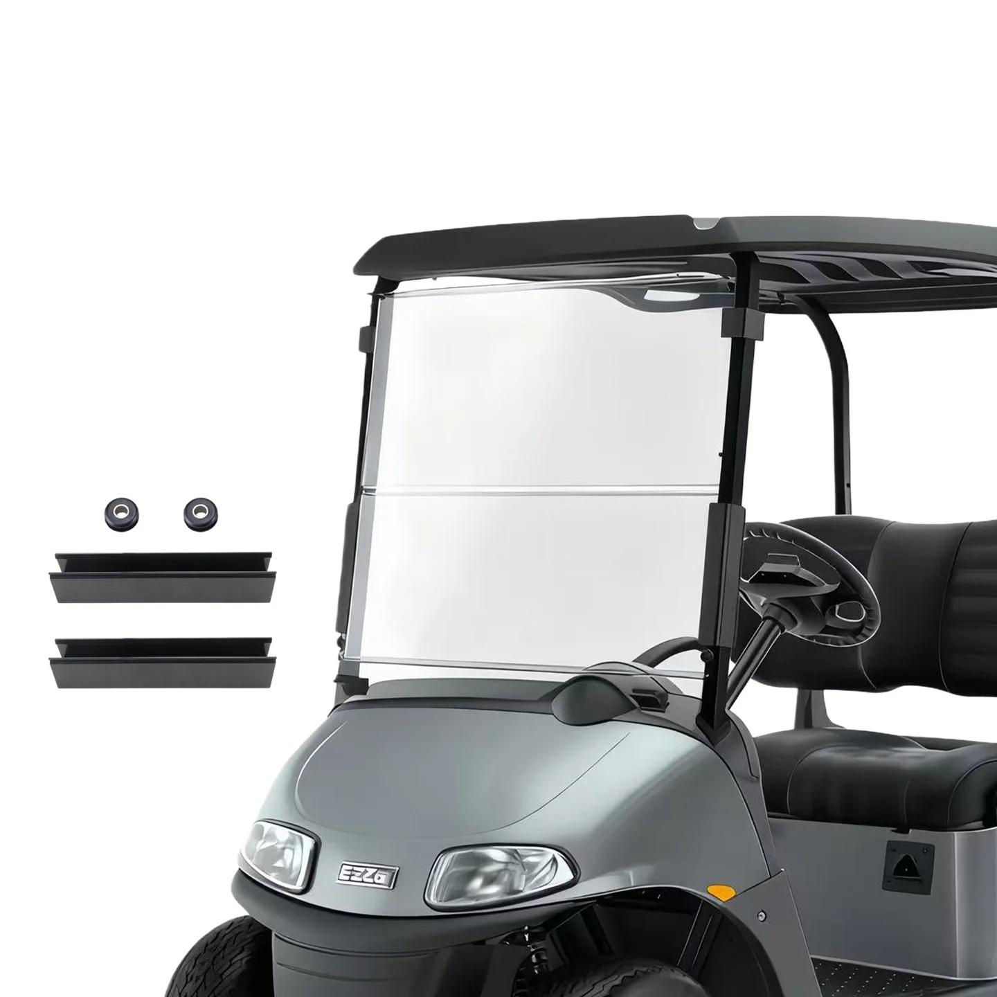 

EZGO RXV Front Folding Windshield for Golf Cart OEM 606584
