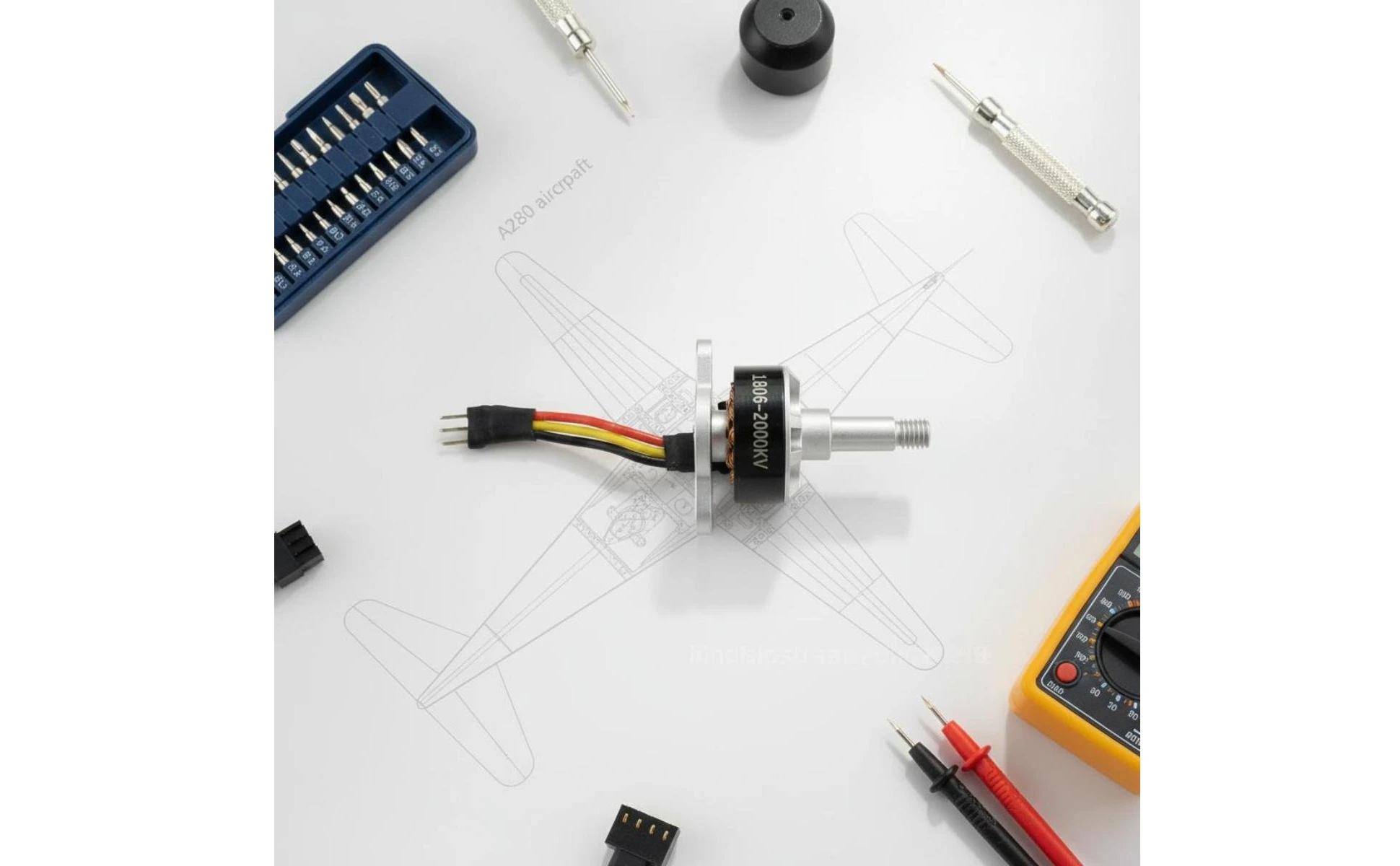 RC Plane Propulsion Single-Unit Easy to Install Fixed Airfoil Propulsion Single-Unit Model Aircraft Part Wear-Resistant Airplane