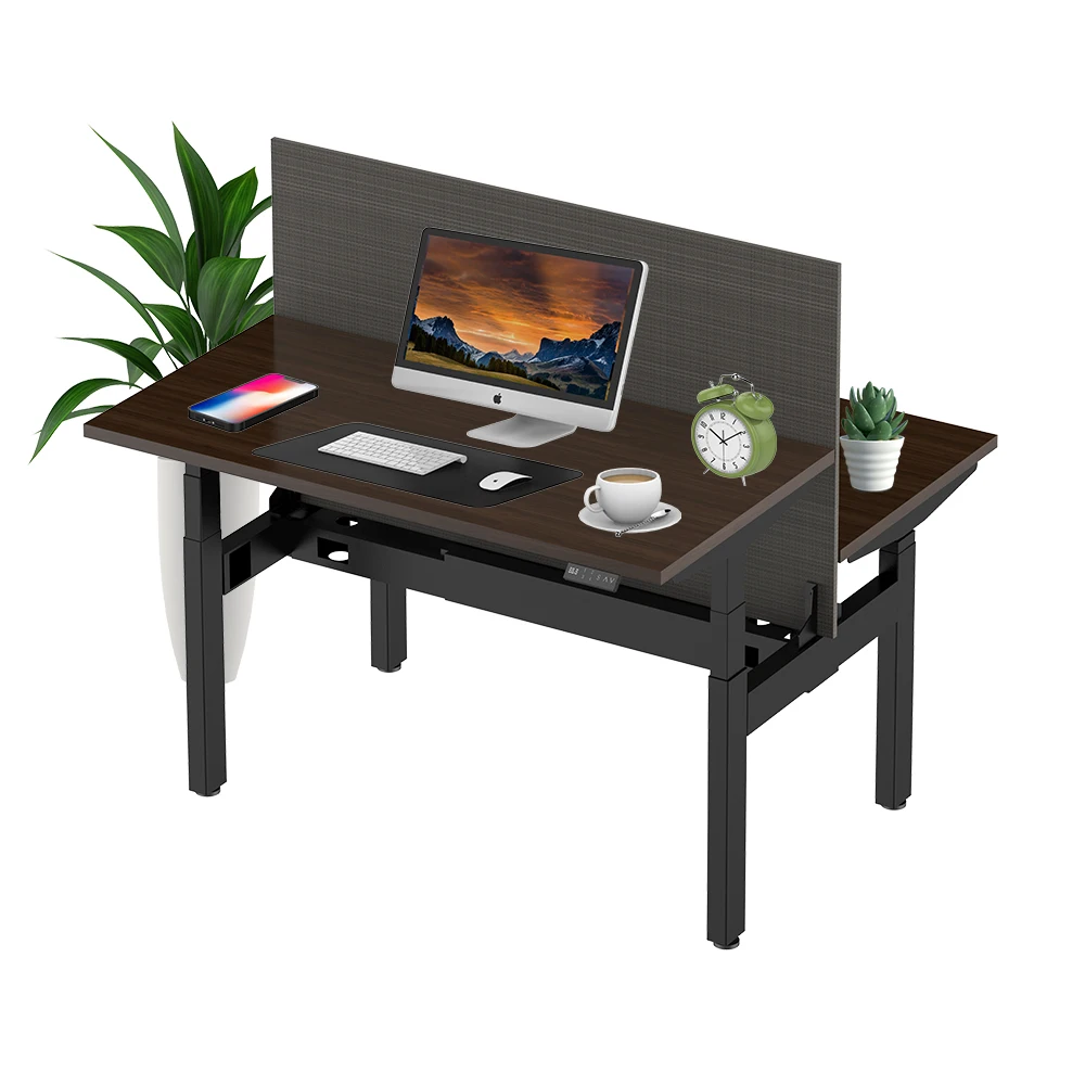 High Quality Smart Standing Desk Motorized Computer Table Dual Motor Height Adjustable Electric Stand Up Desk