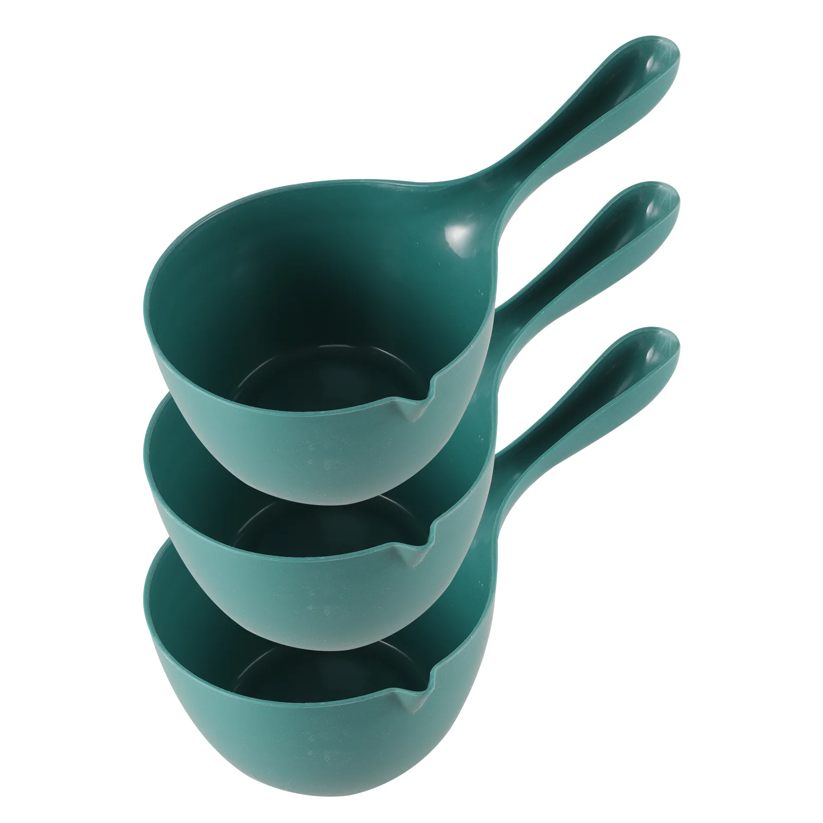 

3Pcs Water Ladle Thick Handle Kitchen Spoon Household Water Scoop Multi-Functional Kitchen Utensil Watering Spoon