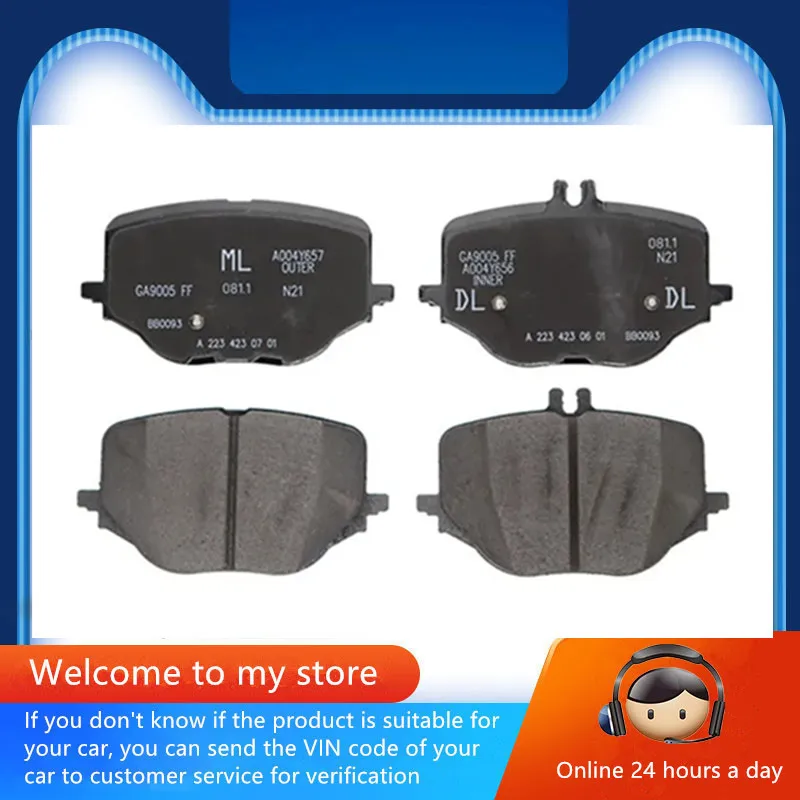 Rear Brake Pads-59111 For Mercedes-Benz S450l/S580l/Maybach S480/S580/S680/Auto Parts