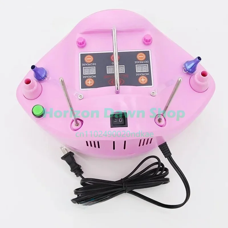 Multifunctional Electric Balloon Pump, Quantitative Timing Counting Inflator with Cartoon Sleeve