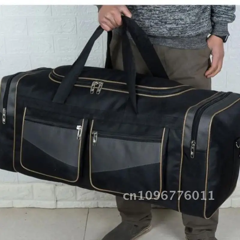 大容量メンズトラベルバッグ防水ビッグダッフルバッグ荷物用女性ハンドパッキングバッグ収納 bolsos 週末オックスフォード旅行
