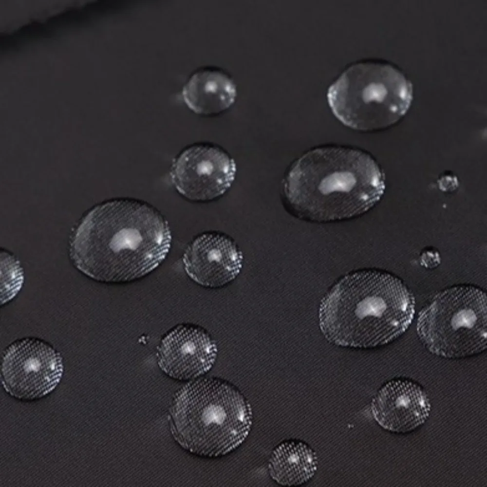 Durable Mini Men's Backpack Waterproof Nylon Shoulders Backpack Black Portable School Bags Daily Use