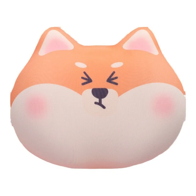 Cute Shiba Inu Wrist Guard Pad Keyboard Holder Memory Cotton Office Computer Office  Mousepad Relieve Soreness Mouse Pad