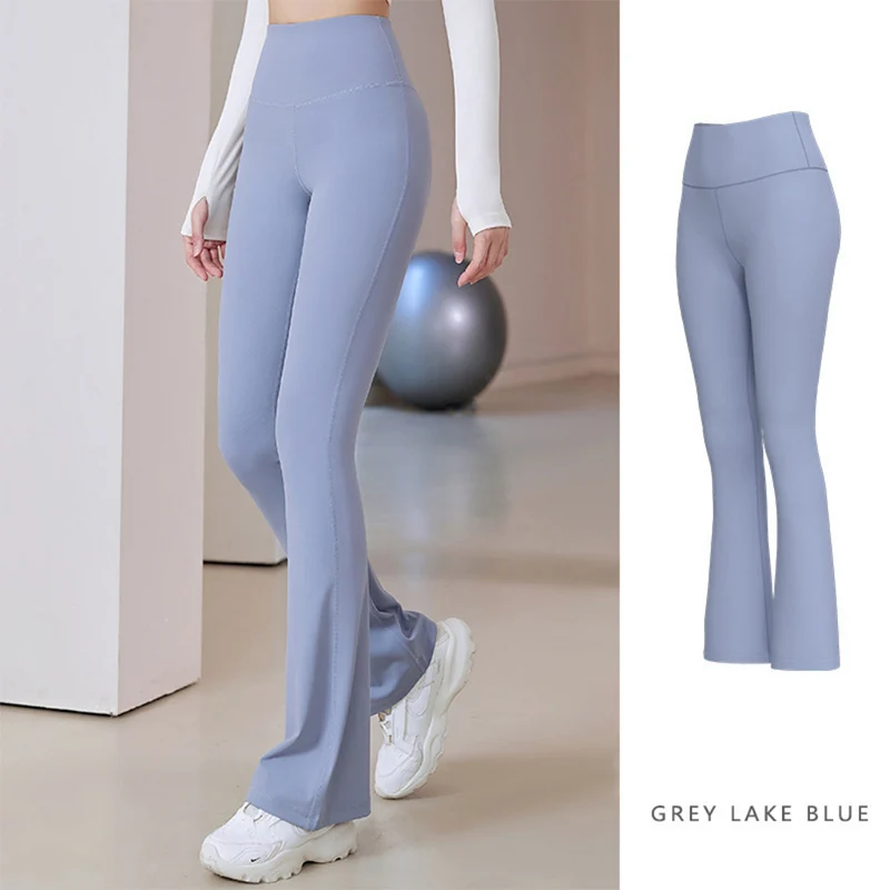 

Flare Leggings Yoga Pants Women High Waist Breathable Wide Leg Pants Gym Sports Slim Flared Tight Pants Dance Trousers