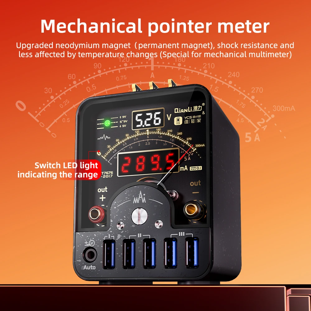 QianLi YCS LT2 DC Power Supply Diagnosis High Precision Current Voltage Battery Protocol Switch Ammeter Phone Boot Test Repair