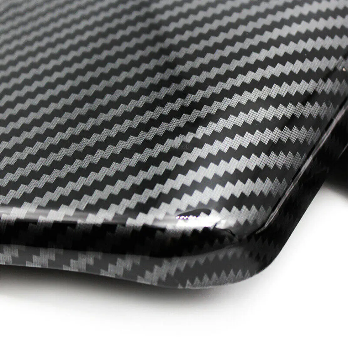 LHD Carbon Fiber ABS Front Center Console Armrest Cover  Suitable For BMW 7 Series F01 F02 2009-2015