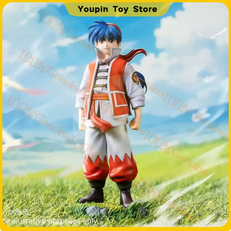 

19cm Chuuka Ichiban‌ Anime Figures Plelades Liu Figure Q Version Model Toys Ornament Statue Desktop Decorations Holiday Gifts