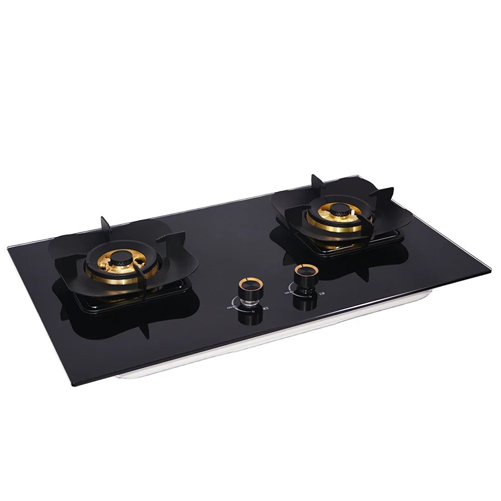 Factory Custom Cheap Good Price Gas Hob Good Price 2 Burners Gas Stove Built in Combination of Gas Stove