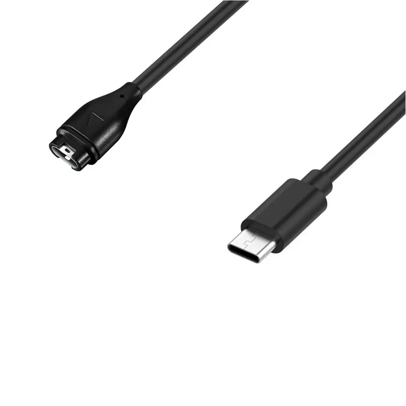 ABGI USB C for Garmin Watch 2-Pack Data Sync Charging Cable USB-C Cable Power Delivery Fast Charging TPE
