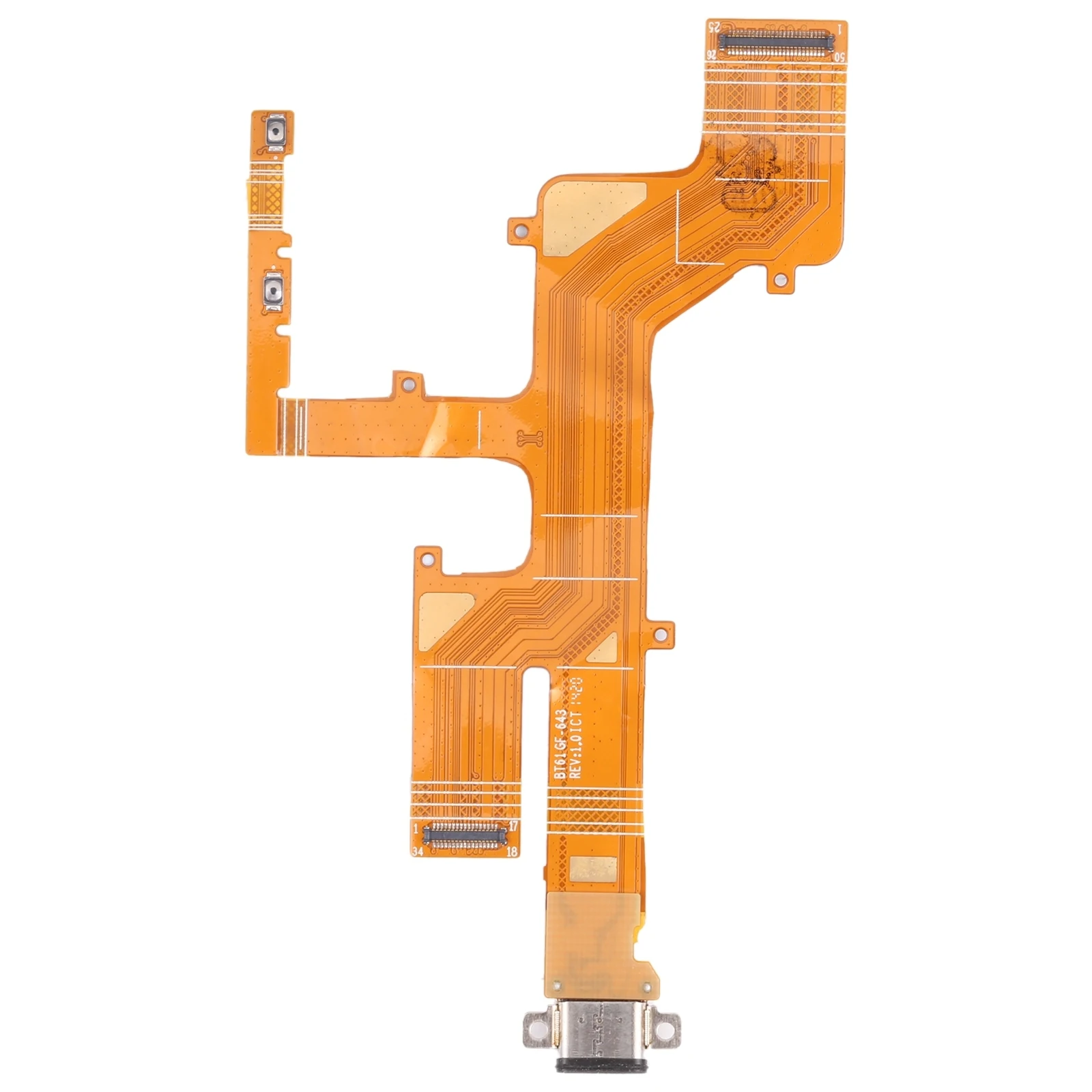 Charging Port Flex Cable for Cat S61 Phone Flex Cable Repair Replacement Part