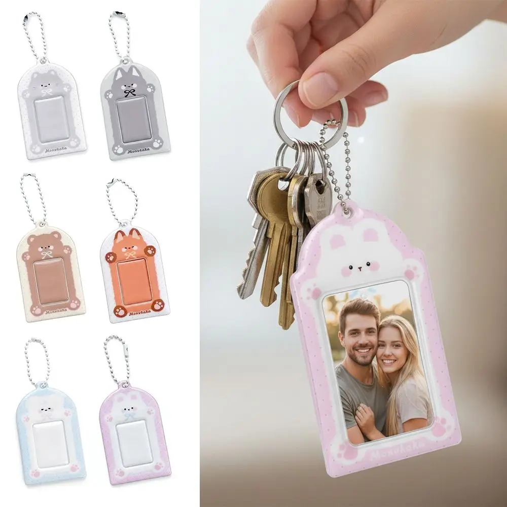 INS Animal Patterns Photocard Case 1/3 Inch Photo Storage Polka Dot Card Case Multifunctional Photocard Holder
