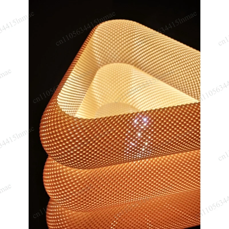 3D Printing Retro Woven Bedside Table Lamp, Bedroom Soft Atmosphere Night Light Gift