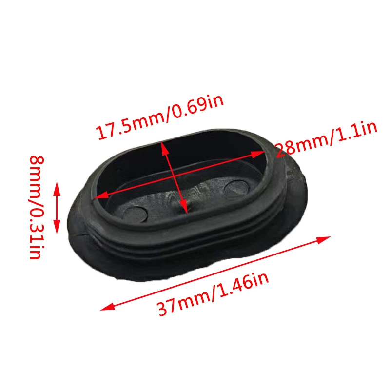 1X سيارة عجلة قاعدة ثقب غطاء صنبور غطاء التوصيل جروميت كليب ل Vw تيجوان لأودي A3 ل مقعد ألتيا لسكودا اوكتافيا N 90630001