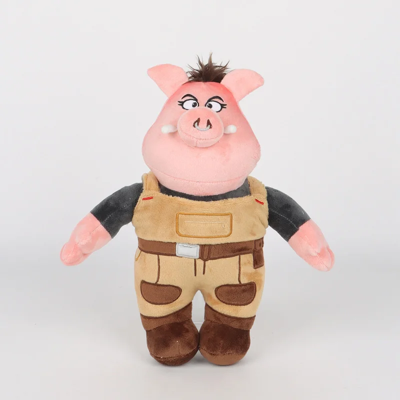 Les méchants 2 requin cochon Doom Kitty chat jouets en peluche marchandise de film recueillir des cadeaux décoratifs réalistes pour les enfants et les amis