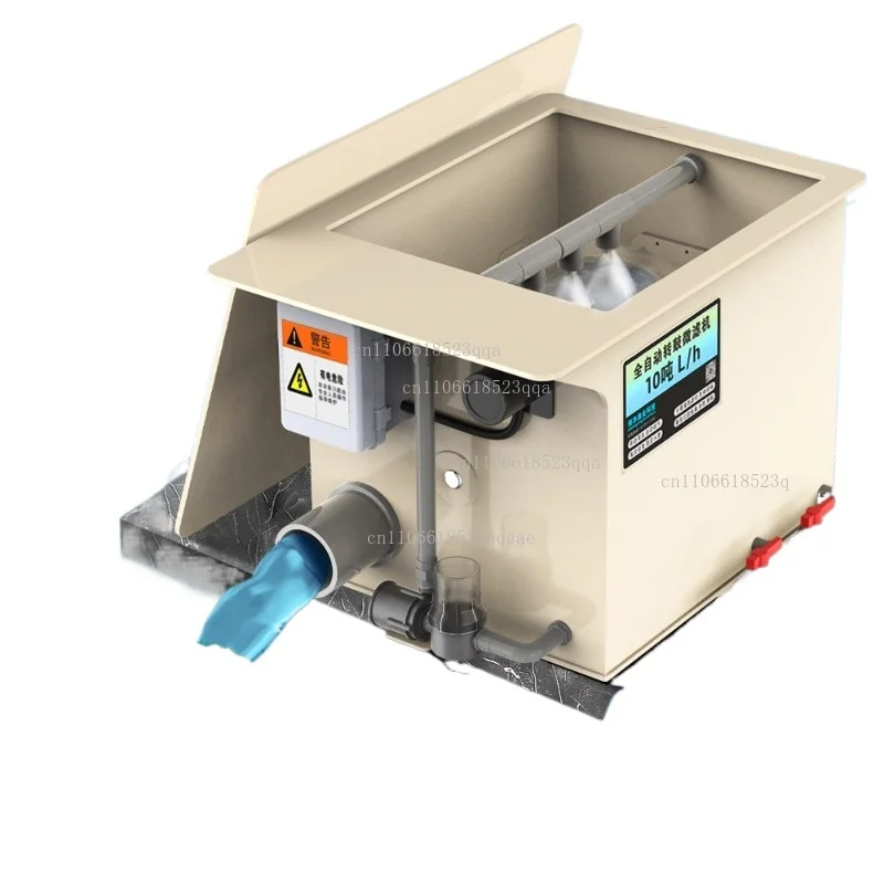 Automatic Fish Pond Filter Rotary Drum Micro Filter Aquaculture Sewage Backwashing Water Circulation Purification System