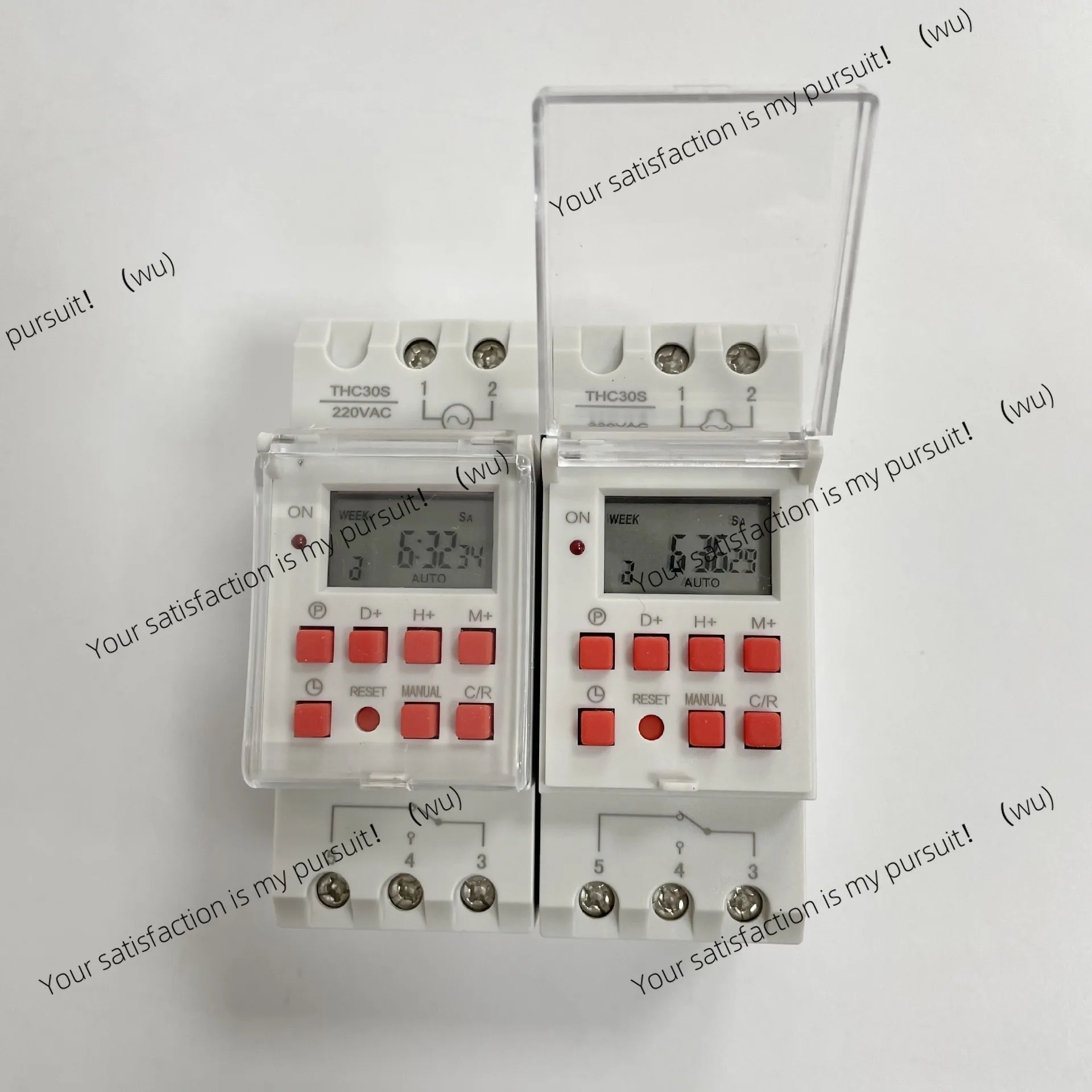 30A programmable microcomputer time control switch, timer THC30S digital display time switch second timer